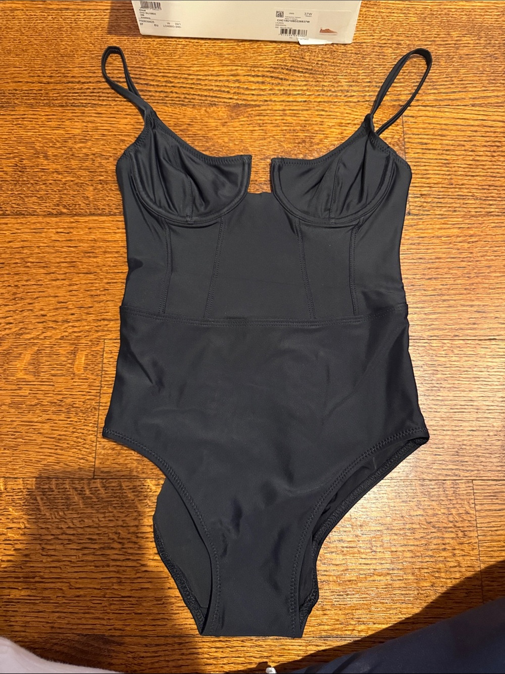 Solid & Striped Veronica black swimsuit